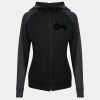 Damen cool contrast zoodie JC058 Miniaturansicht