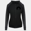 Damen cool contrast zoodie JC058 Miniaturansicht