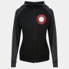 Damen cool contrast zoodie JC058 Miniaturansicht