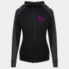 Damen cool contrast zoodie JC058 Miniaturansicht
