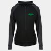 Damen cool contrast zoodie JC058 Miniaturansicht