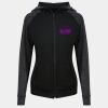 Damen cool contrast zoodie JC058 Miniaturansicht