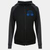 Damen cool contrast zoodie JC058 Miniaturansicht