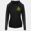 Damen cool contrast zoodie JC058 Miniaturansicht