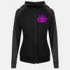 Damen cool contrast zoodie JC058 Miniaturansicht