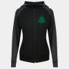 Damen cool contrast zoodie JC058 Miniaturansicht