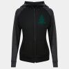 Damen cool contrast zoodie JC058 Miniaturansicht