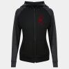 Damen cool contrast zoodie JC058 Miniaturansicht