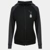 Damen cool contrast zoodie JC058 Miniaturansicht