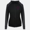 Damen cool contrast zoodie JC058 Miniaturansicht
