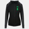 Damen cool contrast zoodie JC058 Miniaturansicht