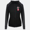 Damen cool contrast zoodie JC058 Miniaturansicht