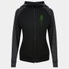 Damen cool contrast zoodie JC058 Miniaturansicht