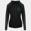 Damen cool contrast zoodie JC058 Miniaturansicht