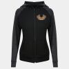 Damen cool contrast zoodie JC058 Miniaturansicht