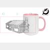 Keramiktasse TWO TONES & HANDLE 11oz, DURAGLAZE  TTH Miniaturansicht