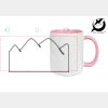 Keramiktasse TWO TONES & HANDLE 11oz, DURAGLAZE  TTH Miniaturansicht