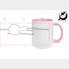 Keramiktasse TWO TONES & HANDLE 11oz, DURAGLAZE  TTH Miniaturansicht