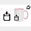 Keramiktasse TWO TONES & HANDLE 11oz, DURAGLAZE  TTH Miniaturansicht