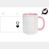 Keramiktasse TWO TONES & HANDLE 11oz, DURAGLAZE  TTH Miniaturansicht