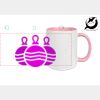 Keramiktasse TWO TONES & HANDLE 11oz, DURAGLAZE  TTH Miniaturansicht