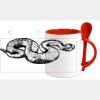 Keramiktasse mit Löffel 11oz, DURAGLAZE Miniaturansicht