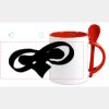 Keramiktasse mit Löffel 11oz, DURAGLAZE Miniaturansicht