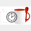 Keramiktasse mit Löffel 11oz, DURAGLAZE Miniaturansicht