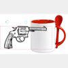 Keramiktasse mit Löffel 11oz, DURAGLAZE Miniaturansicht