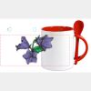 Keramiktasse mit Löffel 11oz, DURAGLAZE Miniaturansicht