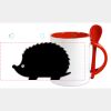 Keramiktasse mit Löffel 11oz, DURAGLAZE Miniaturansicht