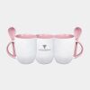 Keramiktasse TWO TONES & Löffel Miniaturansicht