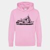 Kinder College Kapuzenpullover JH001K Miniaturansicht