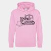 Kinder College Kapuzenpullover JH001K Miniaturansicht