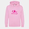 Kinder College Kapuzenpullover JH001K Miniaturansicht