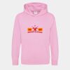 Kinder College Kapuzenpullover JH001K Miniaturansicht