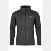 Männer Strickfleece-Jacke mit Stehkragen  E7700 Miniaturansicht