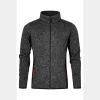 Männer Strickfleece-Jacke mit Stehkragen  E7700 Miniaturansicht
