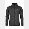 Männer Strickfleece-Jacke mit Stehkragen  E7700 Miniaturansicht