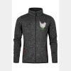 Männer Strickfleece-Jacke mit Stehkragen  E7700 Miniaturansicht