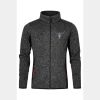 Männer Strickfleece-Jacke mit Stehkragen  E7700 Miniaturansicht