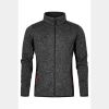 Männer Strickfleece-Jacke mit Stehkragen  E7700 Miniaturansicht