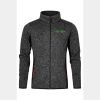 Männer Strickfleece-Jacke mit Stehkragen  E7700 Miniaturansicht