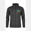 Männer Strickfleece-Jacke mit Stehkragen  E7700 Miniaturansicht