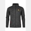 Männer Strickfleece-Jacke mit Stehkragen  E7700 Miniaturansicht
