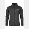 Männer Strickfleece-Jacke mit Stehkragen  E7700 Miniaturansicht