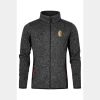 Männer Strickfleece-Jacke mit Stehkragen  E7700 Miniaturansicht