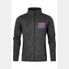 Männer Strickfleece-Jacke mit Stehkragen  E7700 Miniaturansicht