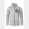 Männer Strickfleece-Jacke  C+ mit Stehkragen E7720 Miniaturansicht