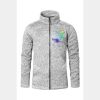 Männer Strickfleece-Jacke  C+ mit Stehkragen E7720 Miniaturansicht